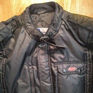 Vintage Dunbrooke Upstream Peterbilt Trucking Bomber Jacket